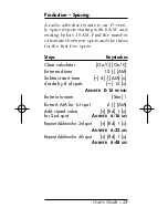 Preview for 25 page of Calculated Industries TimeCard Tabulator II User Manual