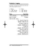 Preview for 26 page of Calculated Industries TimeCard Tabulator II User Manual