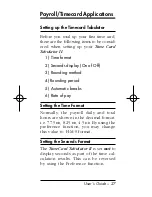 Preview for 27 page of Calculated Industries TimeCard Tabulator II User Manual