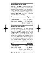 Preview for 30 page of Calculated Industries TimeCard Tabulator II User Manual