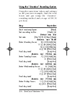 Preview for 36 page of Calculated Industries TimeCard Tabulator II User Manual