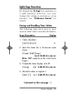 Preview for 41 page of Calculated Industries TimeCard Tabulator II User Manual