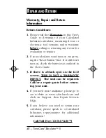 Preview for 48 page of Calculated Industries TimeCard Tabulator II User Manual