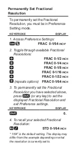 Preview for 15 page of Calculated Industries Tradesman Calc 4400 Pocket Reference Manual