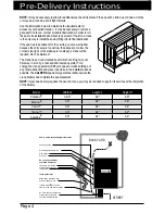 Preview for 4 page of Caldera Vacanza Series Pre-Delivery Instructions