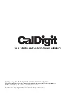 Preview for 2 page of CalDigit Super Share Quick Start Manual