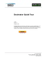 Calian SED Decimator Quicktour preview