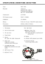 Preview for 2 page of Caliber HBC433DAB-BT Manual