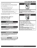 Preview for 3 page of California Air Tools 10020 Owner'S Manual