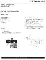 Preview for 8 page of California Air Tools 10020 Owner'S Manual