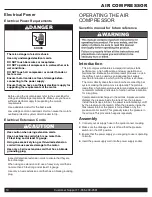 Preview for 10 page of California Air Tools 10020 Owner'S Manual