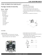 Preview for 8 page of California Air Tools 10020C Owner'S Manual