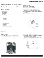 Preview for 8 page of California Air Tools 10020CAD Owner'S Manual