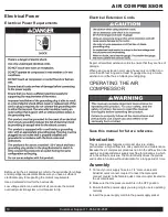 Preview for 10 page of California Air Tools 10020CAD Owner'S Manual