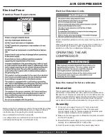 Preview for 10 page of California Air Tools 20015HP Owner'S Manual