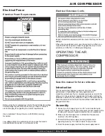 Preview for 10 page of California Air Tools 2010SP Owner'S Manual