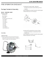 Preview for 8 page of California Air Tools 30020CAD-22060 Owner'S Manual