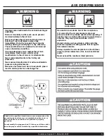 Preview for 5 page of California Air Tools 4620AC Owner'S Manual