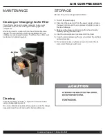 Preview for 11 page of California Air Tools CR20300 Owner'S Manual