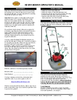 Preview for 2 page of California Trimmer RC190-M800 Operator'S Manual