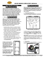 Preview for 7 page of California Trimmer RC190-M800 Operator'S Manual