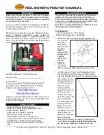 Preview for 2 page of California Trimmer RL205 Operator'S Manual