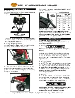 Preview for 6 page of California Trimmer RL205 Operator'S Manual