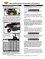 Preview for 6 page of California Trimmer RL205HC Operator'S Manual