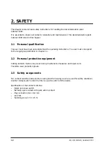 Preview for 12 page of Calistair C300 Translation Of The Original Operating Instructions