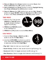 Preview for 6 page of Callaway ALLSPORT Manual