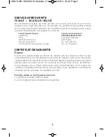 Preview for 17 page of CALOR GV 4620 Optimo User Manual