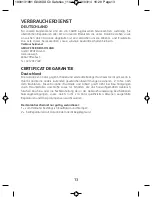 Preview for 23 page of CALOR GV 4620 Optimo User Manual