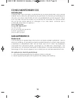 Preview for 29 page of CALOR GV 4620 Optimo User Manual