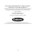 Preview for 74 page of Caloric CER365-SS Instruction Manual