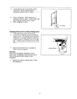 Preview for 7 page of Caloric GSSD253 Owner'S Manual