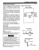 Preview for 5 page of Caloric RLN330UW Installation Instructions And Use And Care Manual