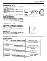 Preview for 11 page of Caloric RLN330UW Installation Instructions And Use And Care Manual