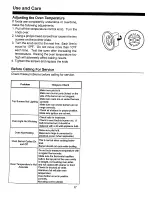 Preview for 18 page of Caloric RLN330UW Installation Instructions And Use And Care Manual