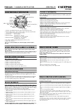 Preview for 6 page of Calypso Watches IKM5785M-H1 Instruction Manual