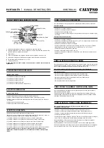 Preview for 12 page of Calypso Watches IKM5785M-H1 Instruction Manual