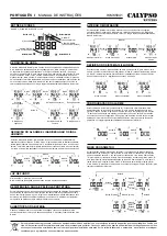 Preview for 7 page of Calypso Watches IKMK5841 Instruction Manual