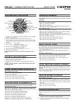 Preview for 6 page of Calypso Watches IKMW-PT1505C Instruction Manual