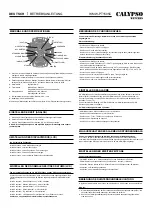 Preview for 8 page of Calypso Watches IKMW-PT1505C Instruction Manual