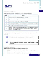 Preview for 19 page of cam MS44 Installation Operating And Maintenance Istructions