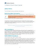 Preview for 5 page of Cambium Networks cnMatrix EX2010-P Quick Start Manual