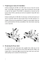 Preview for 2 page of Cambo AC-380 Instruction Manual