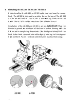 Preview for 6 page of Cambo AC-380 Instruction Manual