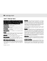 Preview for 4 page of Cambridge Audio AH10 Installation Manual