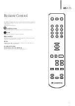 Preview for 7 page of Cambridge Audio AXA35 Manual