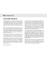 Preview for 12 page of Cambridge Audio Azur 340C User Manual